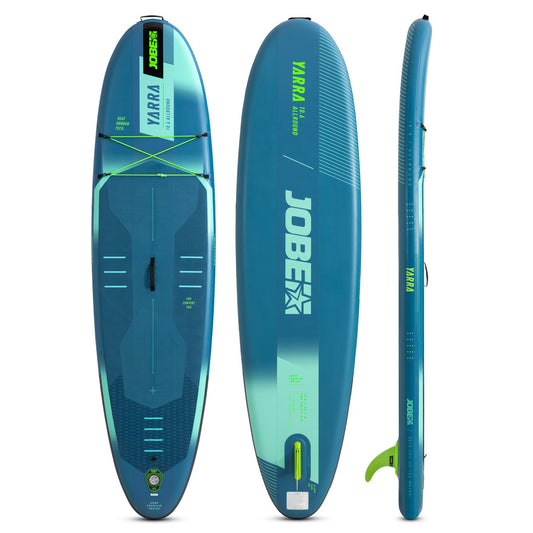 Jobe Aero Yarra SUP Board 10.6 Pakket Steel Blue – Duurzaam en Veelzijdig SUP Board