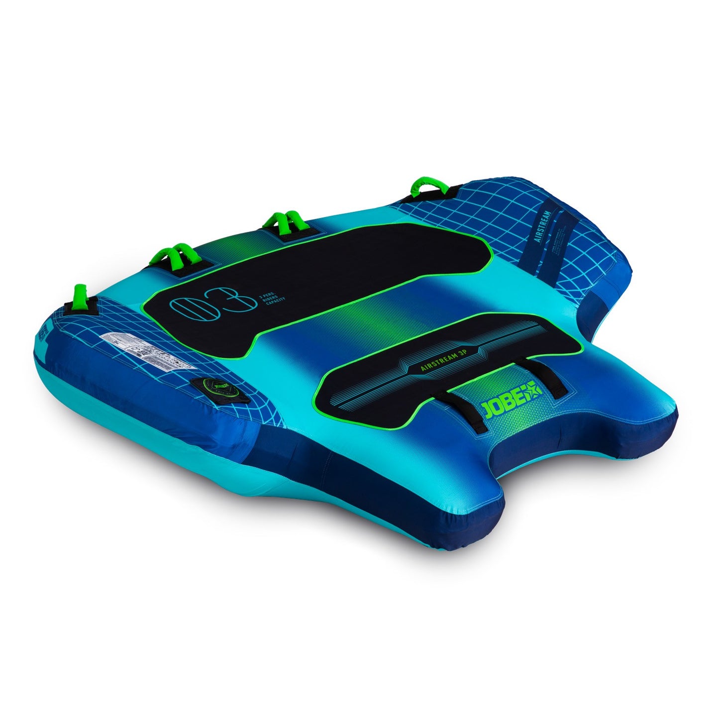 Jobe Airstream Funtube 3P – Duurzame 3-Persoons Funtube voor Wateravonturen